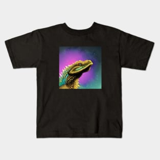 Spiked Lizard Speculation Kids T-Shirt